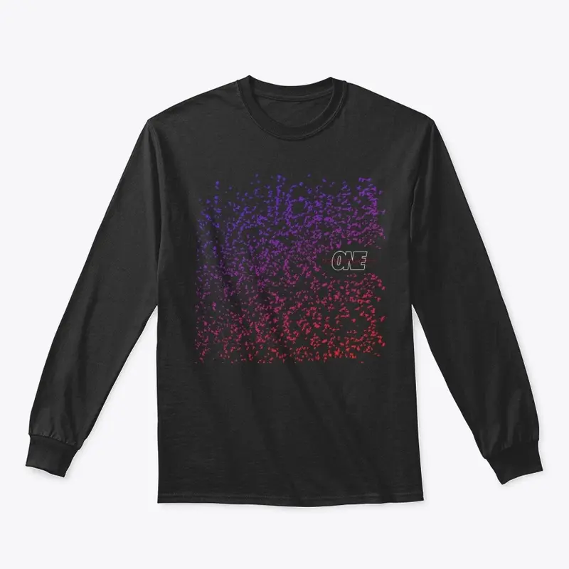 One // Flock Long Sleeve - Black